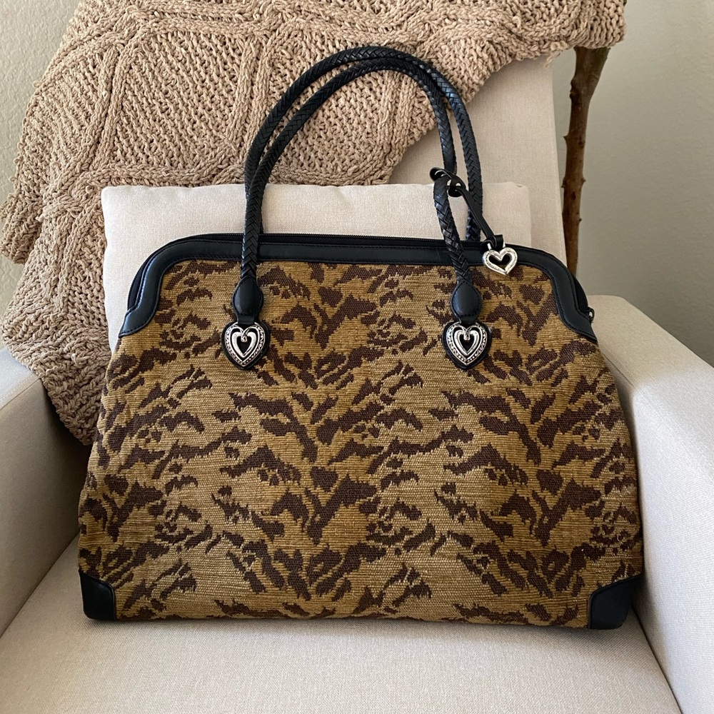 Brighton fabric tote purse